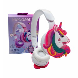 Moxom Unicorn Wireless Headphones TK-688C White Moxom Unicorn Wireless Headphones TK-688C White